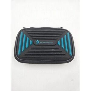 Collective Minds Hard Shell Carrying Case Black Teal W/ Stylus & Game Cases